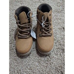 The Children’s Place Youth Work Boot Ankle Tan Brown Size 11 NWT New